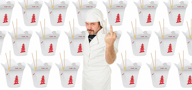 Foreign bodies in the takeaway