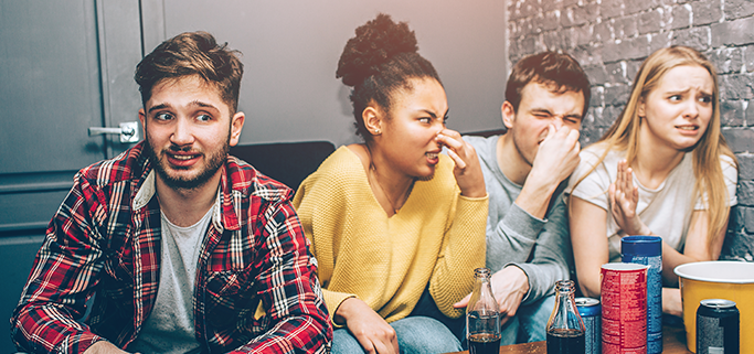 How to not smell like sh*t