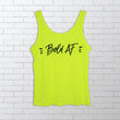 Load image into Gallery viewer, Bold AF - Yellow Dry-Fit Singlet for women | #sayitinbold | Bold Clothing | www.boldornaked.com