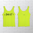 Load image into Gallery viewer, Bold AF - Yellow Dry-Fit Singlet for women | #sayitinbold | Bold Clothing | www.boldornaked.com