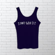 Load image into Gallery viewer, Don't Sweat It Navy Blue Dry-Fit Singlet - Bold Clothing & Headwear - #sayitinbold | Bold Clothing | www.boldornaked.com
