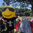 Cargar imagen en el visor de la galería, Kate wears Bold's Good AF / Bad AF Bamboo T-shirt / Dress / Sleepwear - at Womad NZ - Bold Clothing - Unique Bamboo Clothing & Streetwear | #sayitinbold @boldornaked shop online at www.boldornaked.com