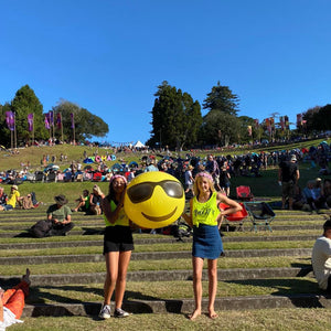 Grace & Aaliyah rock our Bold AF Singlet - Location: Womad 2020 NZ