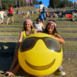 Load image into Gallery viewer, Grace & Aaliyah Wear Bold's Bold AF Dry Fit Singlets at Womad, New Plymouth, 2020. #sayitinbold @boldornaked shop online at www.boldornaked.com