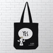 Load image into Gallery viewer, YES / NO Reusable Canvas Tote - #Bagsy | Bold Clothing & Headwear #sayitinbold | Bold Clothing | www.boldornaked.com