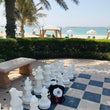 Load image into Gallery viewer, #Bagsy Location: Dubai One & Only Checkmate | The Bold Yes / No re-usable tote bag | gym bag | beach bag | shopping bag | Free with every Hoodie | #sayitinbold @BoldorNaked shop online www.boldornaked.com
