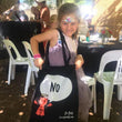 Load image into Gallery viewer, #Bagsy On Tour: Womad NZ | The Bold Yes / No re-usable tote bag | gym bag | beach bag | shopping bag | Free with every Hoodie | #sayitinbold @BoldorNaked shop online www.boldornaked.com
