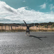 Load image into Gallery viewer, Kate Cartwheels in Bold's Gold Lips Sequin Hoodie in NZ - Bold Clothing & Headwear - #sayitinbold | Bold Clothing | www.boldornaked.com
