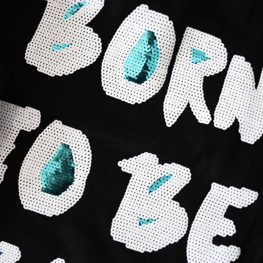 Born to be Bold Sequin Hoodie -  Bold Clothing & Headwear - #sayitinbold | Bold Clothing | www.boldornaked.com