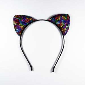 Multi Colour Kitten Headband - Bold Clothing & Headwear | #Bebold @headforbold www.headforbold.com