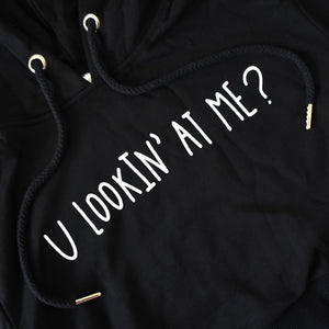 You looking' at me? Cropped Hoodie -  Bold Clothing & Headwear - #sayitinbold | Bold Clothing | www.boldornaked.com