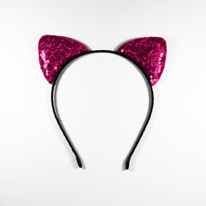 Pink Kitten Headbands for Girls & Women | #BeBold | Bold Clothing & Headwear