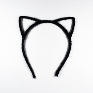 Fluffy Black Kitten Headbands for Girls & Women | #BeBold | Bold Clothing & Headwear