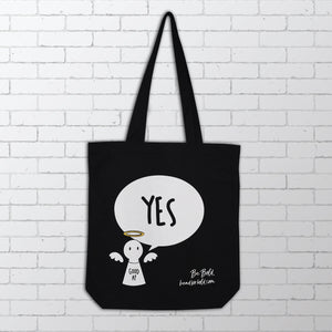 YES / NO Reusable Canvas Tote - #Bagsy | Bold Clothing & Headwear #sayitinbold | Bold Clothing | www.boldornaked.com